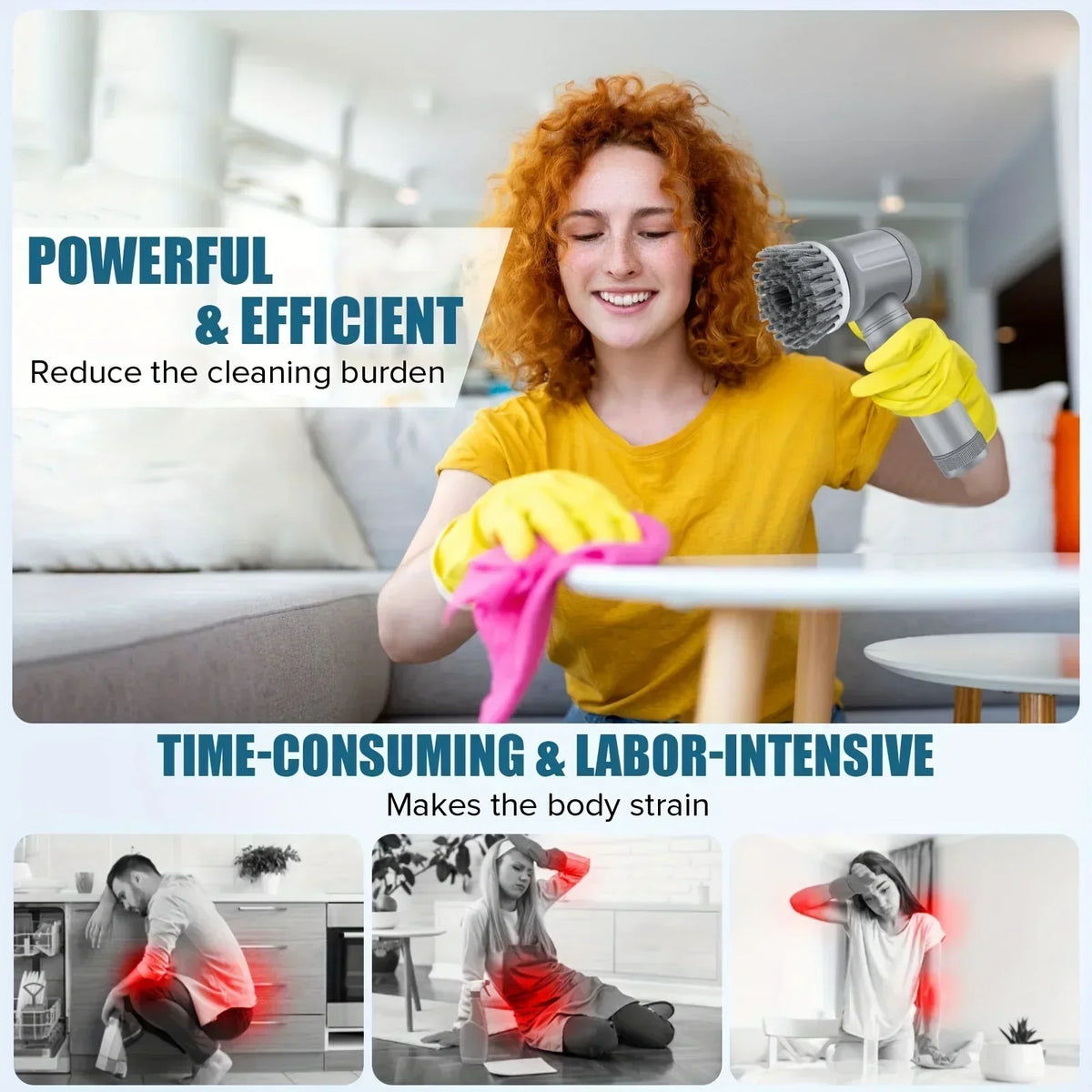Trend Reserve™ Electric Spin Scrubber