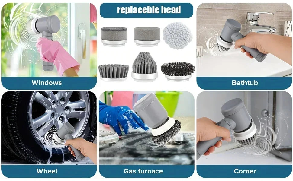 Trend Reserve™ Electric Spin Scrubber